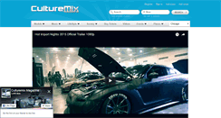 Desktop Screenshot of culturemixmag.com